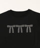 ビジューリボンTシャツ