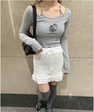 グレー モデル：160㎝ F着用