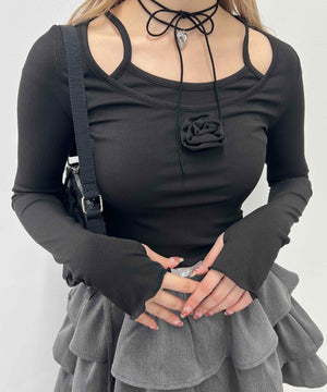 ブラック モデル：160㎝ F着用