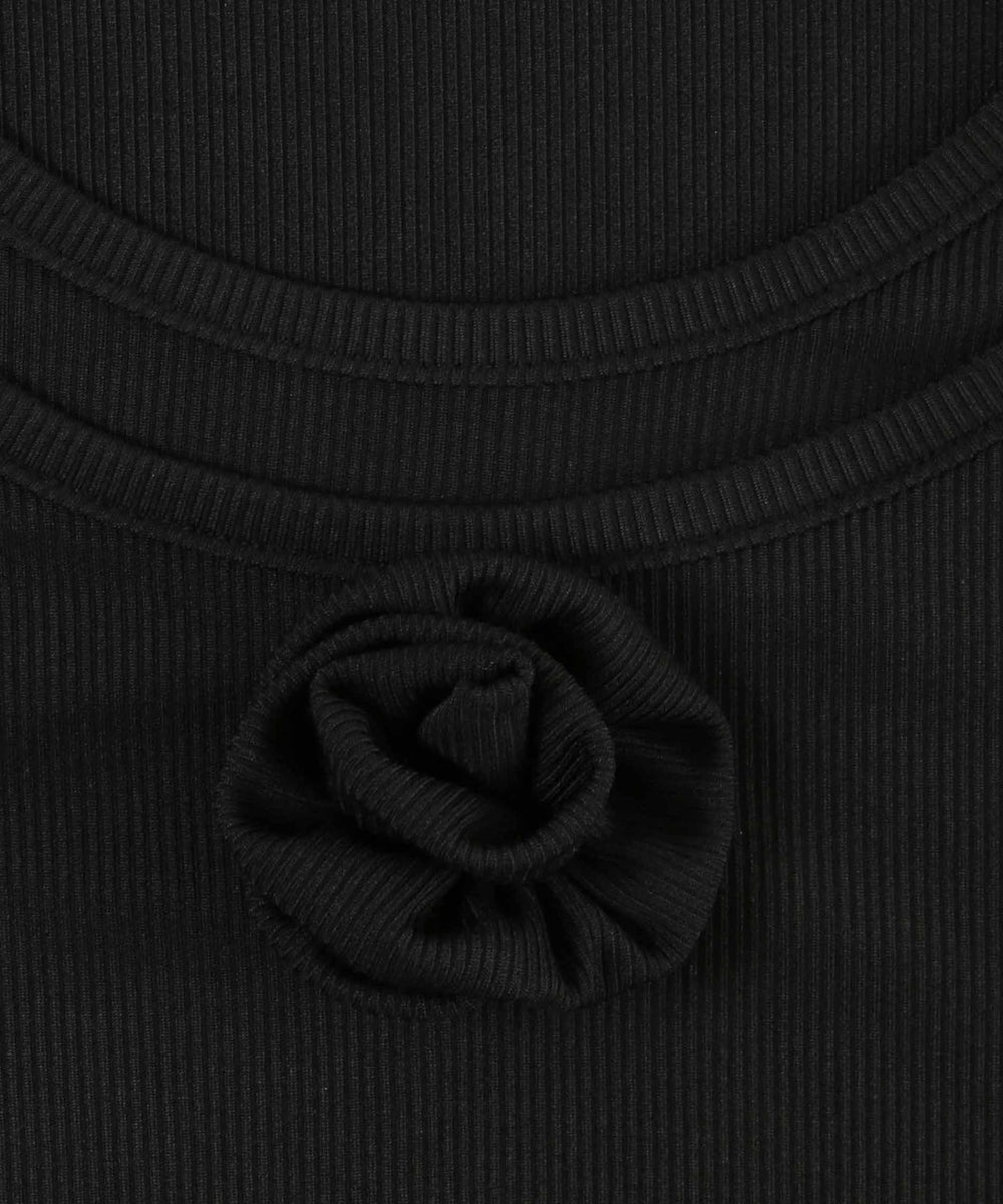 ローズモチーフトップス