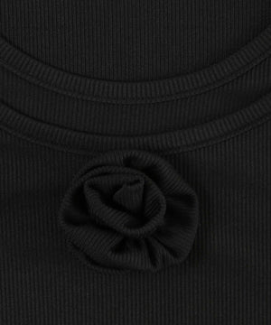 ローズモチーフトップス