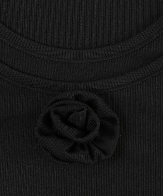 ローズモチーフトップス