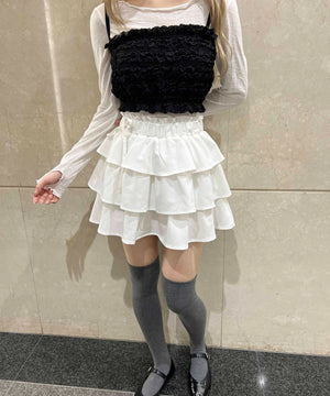 ホワイト モデル：160㎝ F着用