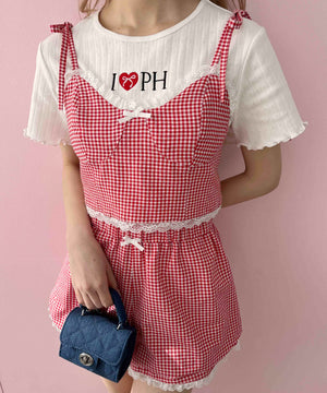 レッド モデル：160㎝ F着用