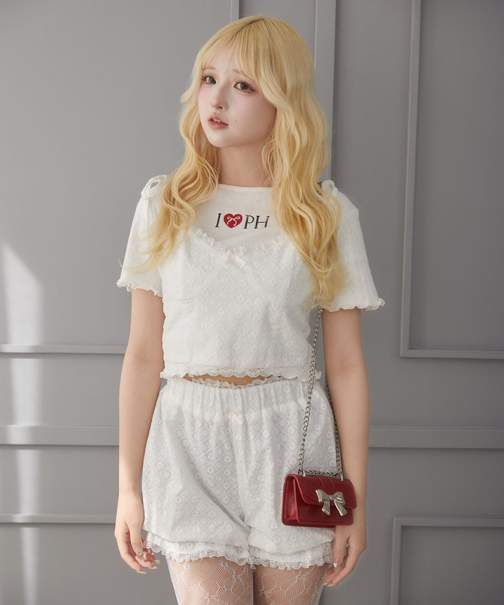 ホワイト モデル：156㎝ F着用