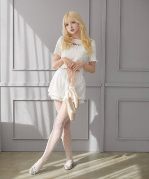 ホワイト モデル：156㎝ F着用