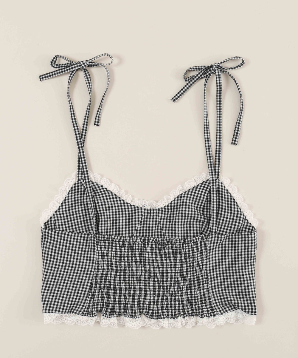 ショルダーリボンビスチェ