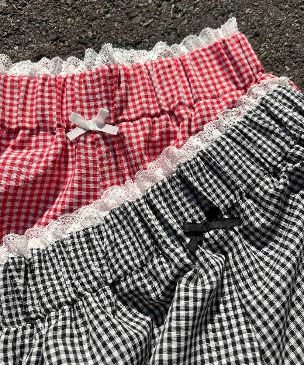 レースバルーンショートパンツ