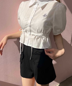 ホワイト モデル：160㎝ F着用