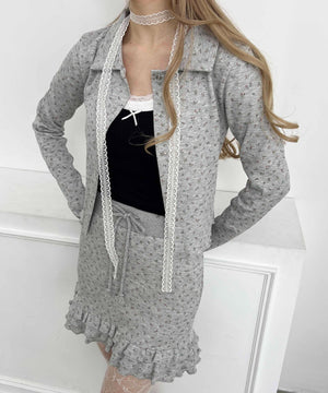 グレー モデル：160㎝ F着用