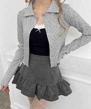 グレー モデル：160㎝ F着用