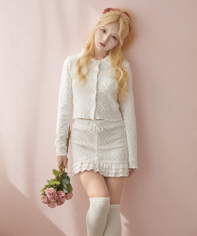 ホワイト モデル：156㎝ F着用