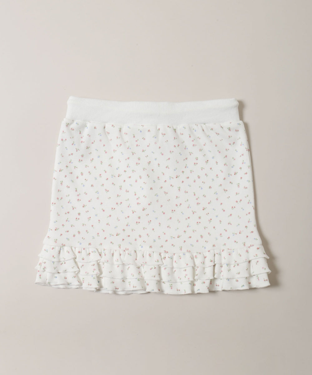 リトルフラワーフリルスカート
