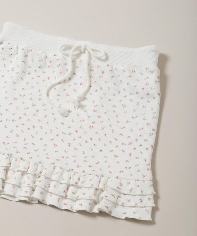 リトルフラワーフリルスカート