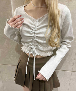 オートミール モデル：160㎝ F着用