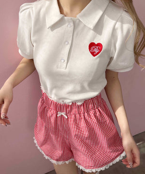 ホワイト モデル：160㎝ F着用