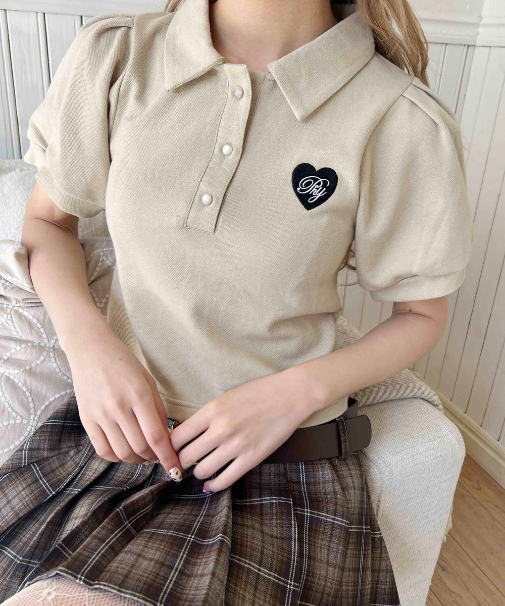 ベージュ モデル：160㎝ F着用