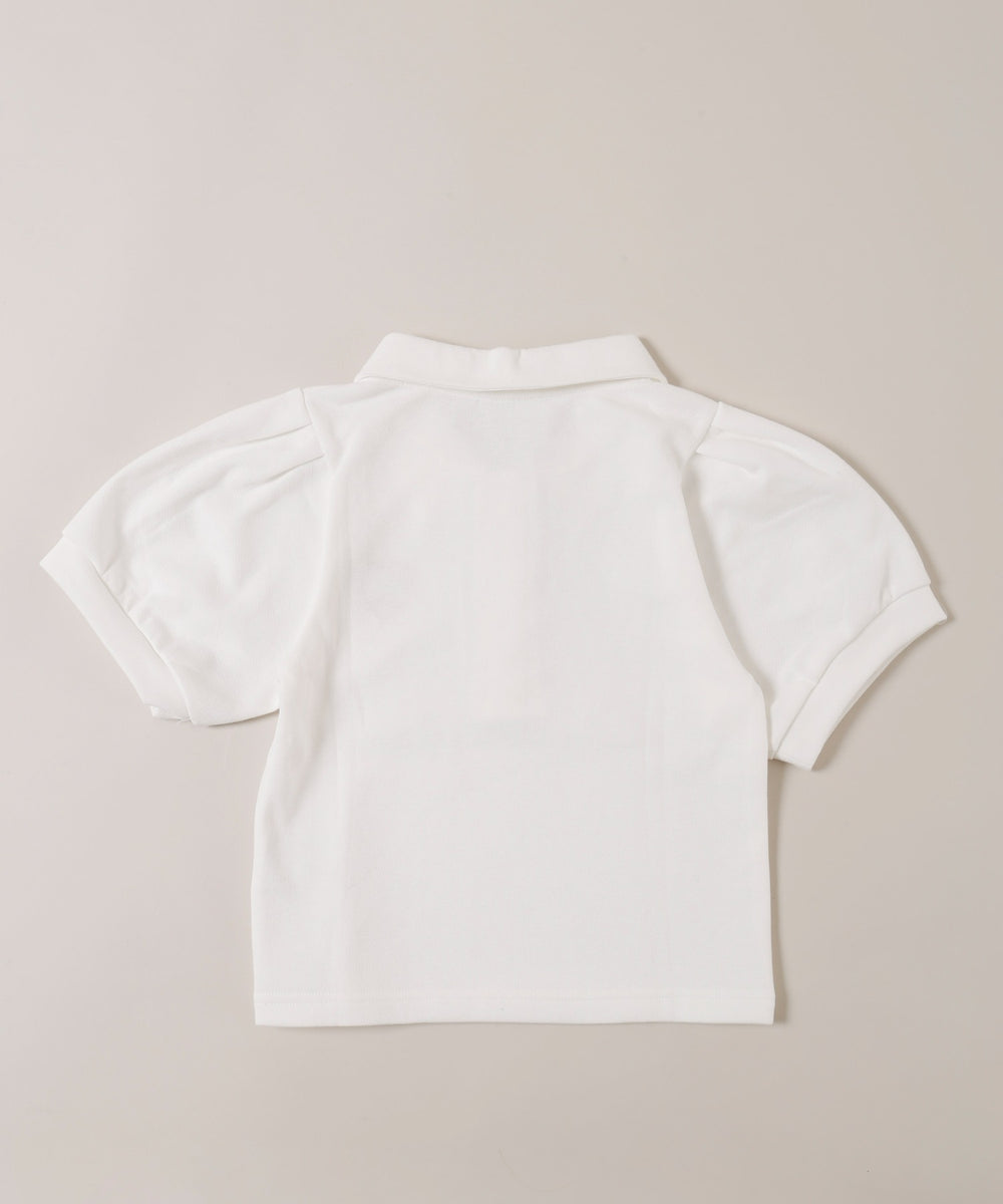 ハートワンポイントポロシャツ