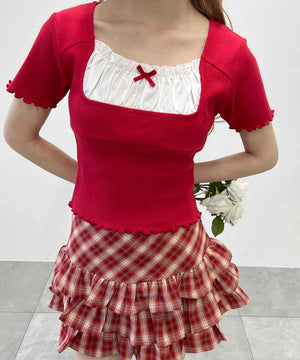 レッド モデル：160㎝ F着用