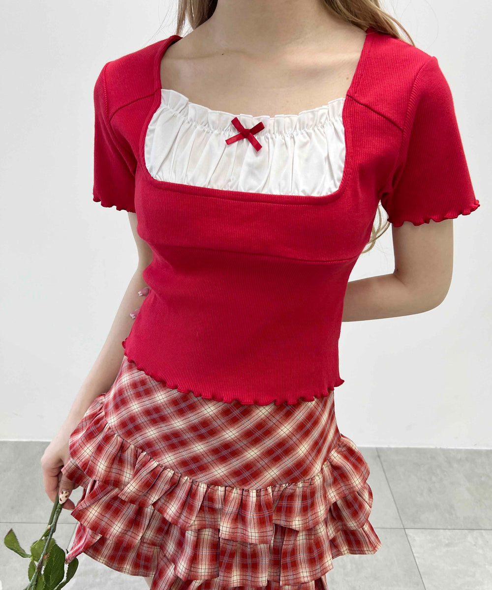 レッド モデル：160㎝ F着用