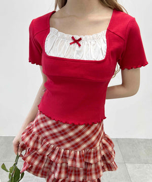 レッド モデル：160㎝ F着用