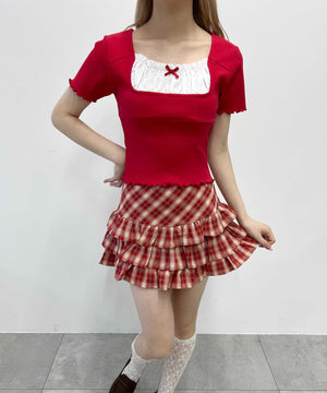 レッド モデル：160㎝ F着用