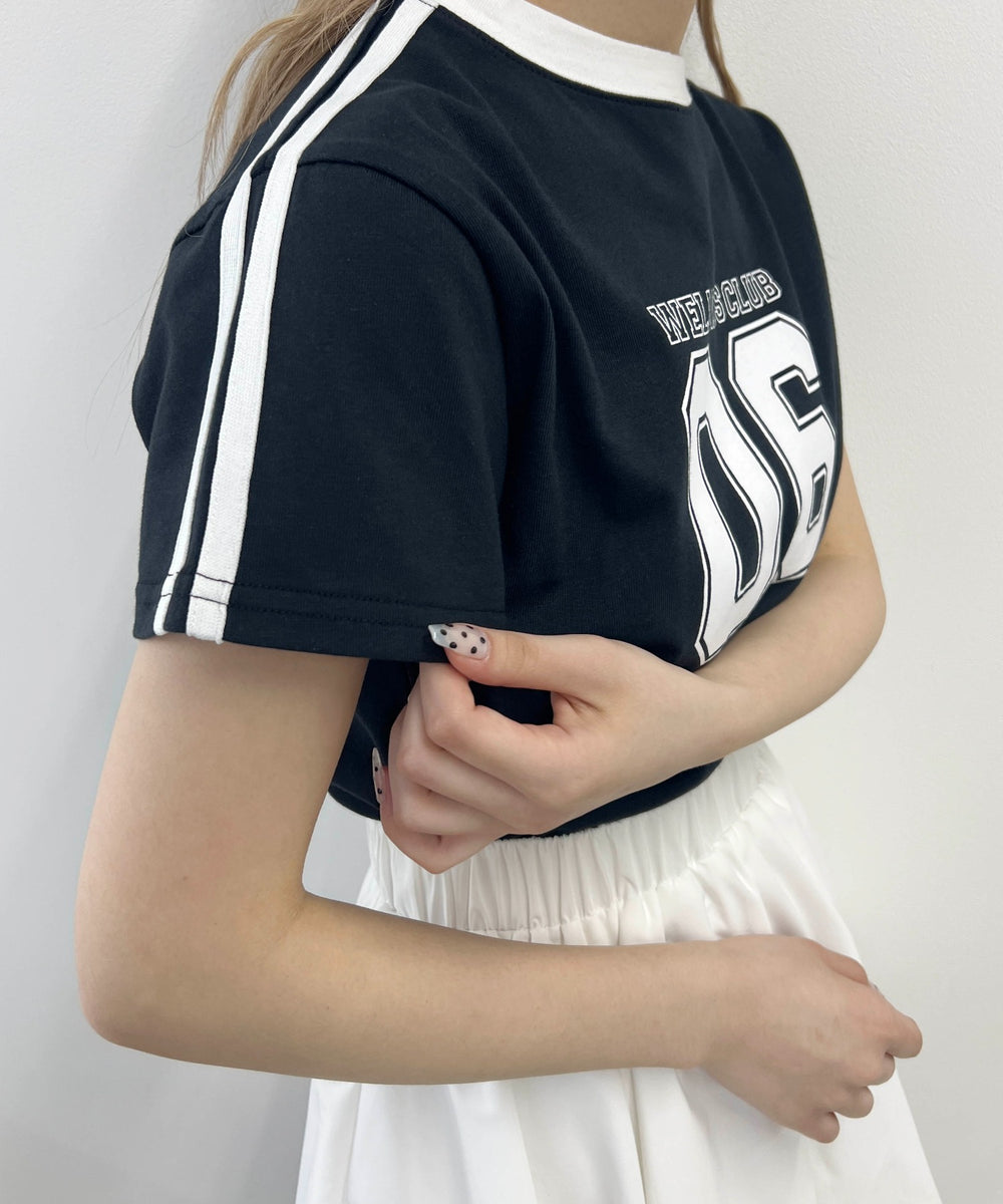 2ラインナンバリングTシャツ