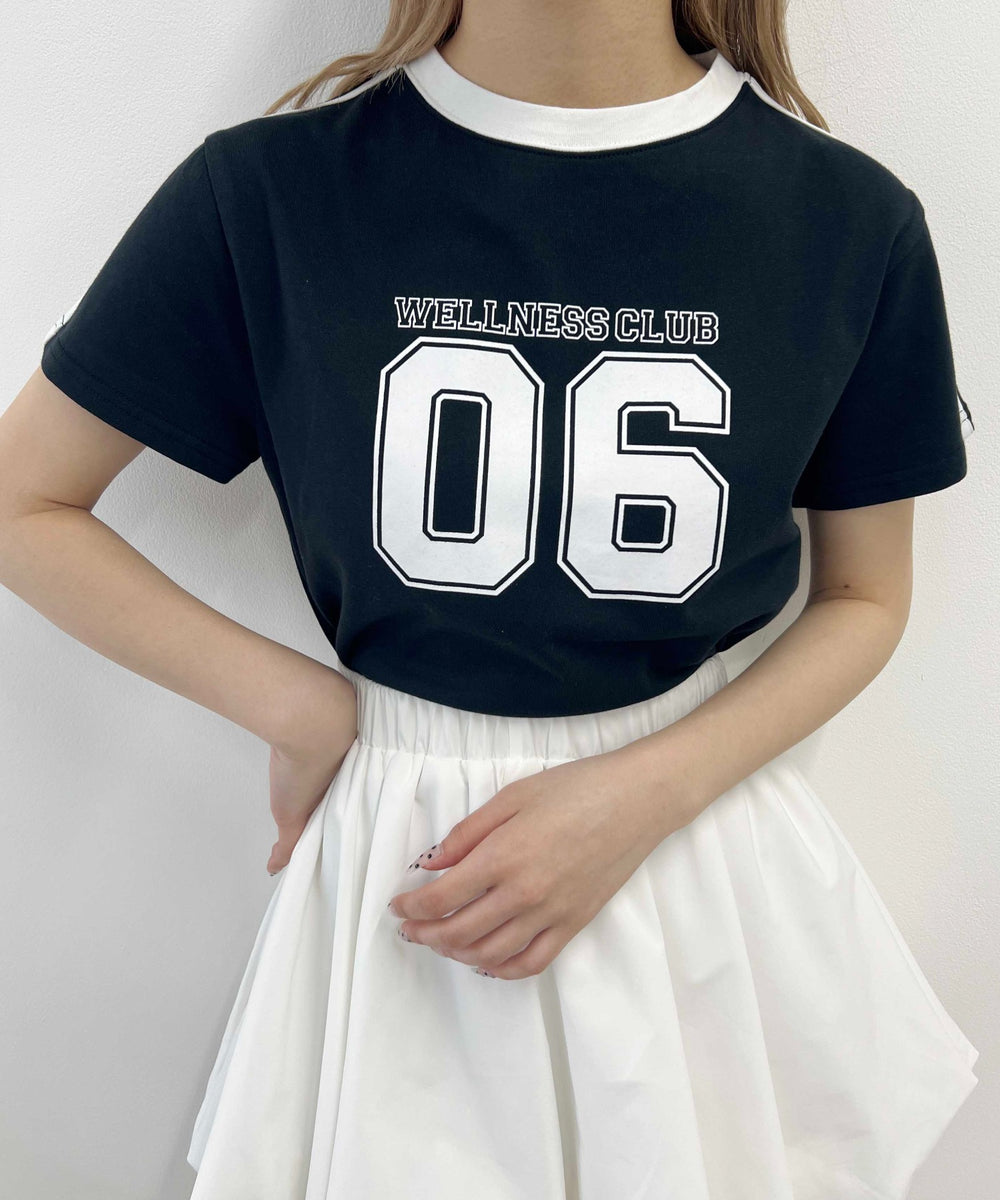 2ラインナンバリングTシャツ