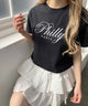 PHILLYロゴ刺繍Tシャツ