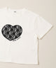 ハートレースワッペンTシャツ