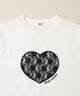 ハートレースワッペンTシャツ