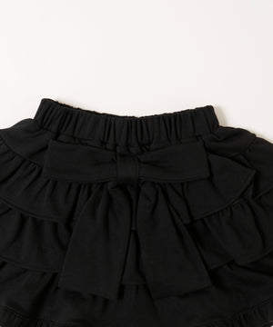 ビッグリボンスウェットミニスカート