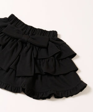 ビッグリボンスウェットミニスカート