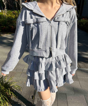 グレー モデル：160㎝ F着用