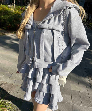 グレー モデル：160㎝ F着用