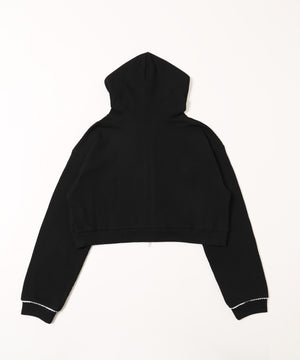 ワッフルジップパーカー