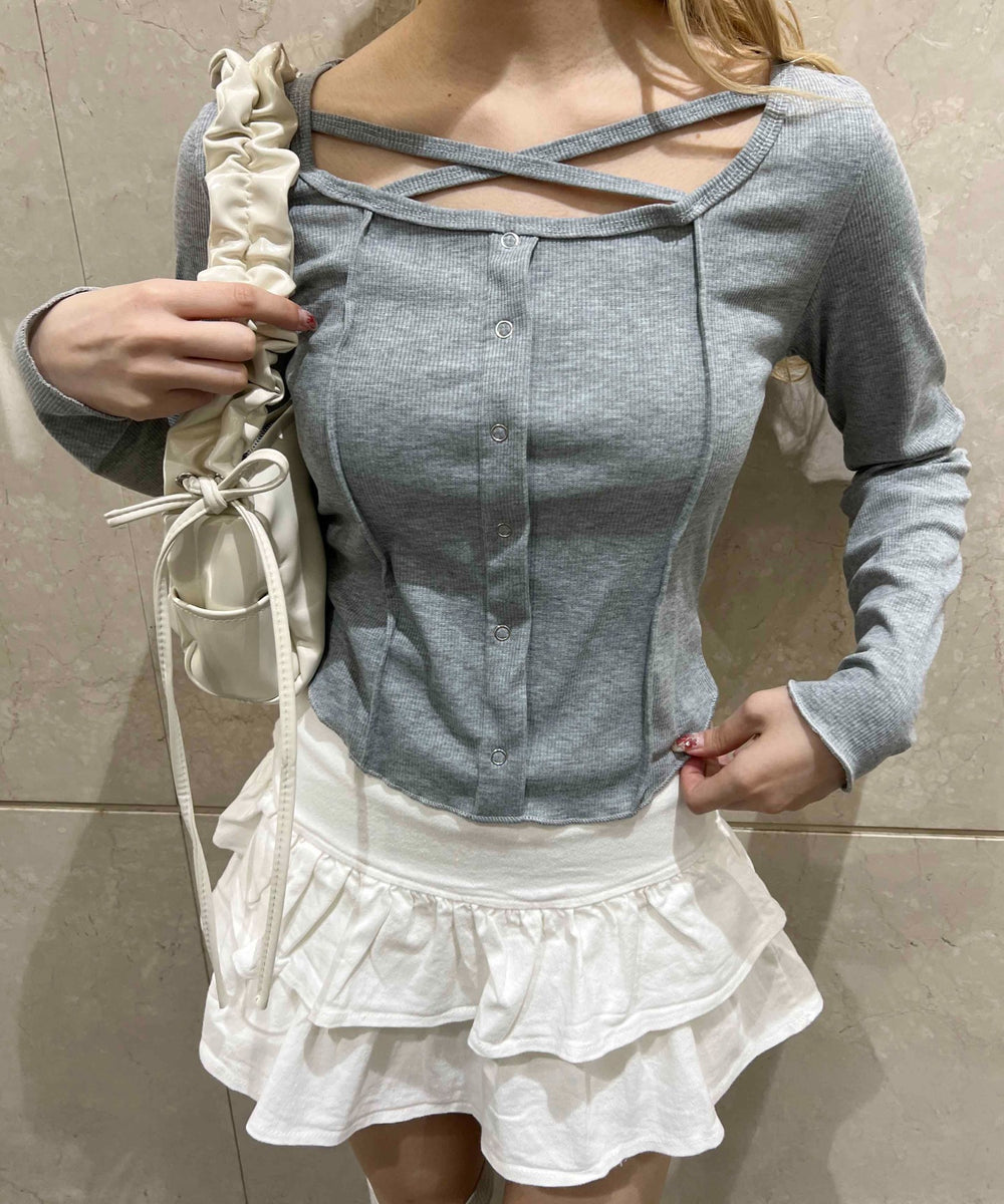 グレー モデル：160㎝ F着用