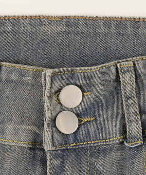 フレアデニムパンツ