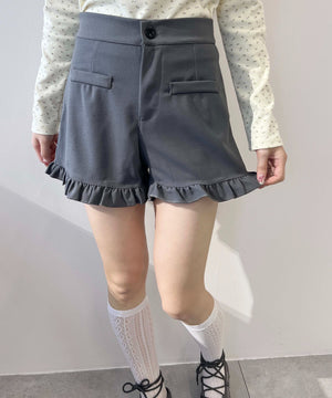 フリルショートパンツ