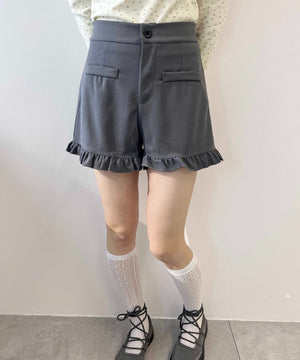 フリルショートパンツ