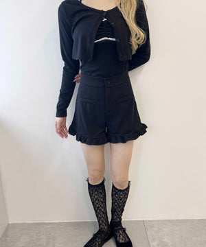 フリルショートパンツ