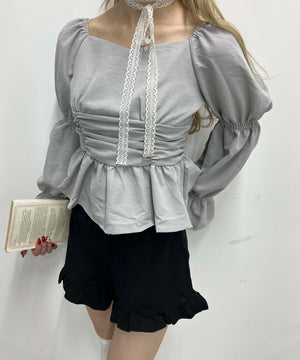 フリルショートパンツ