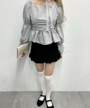 フリルショートパンツ