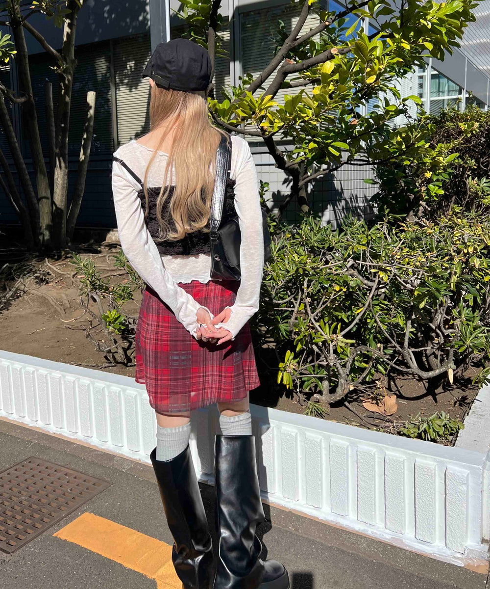 レッド モデル：160㎝ F着用