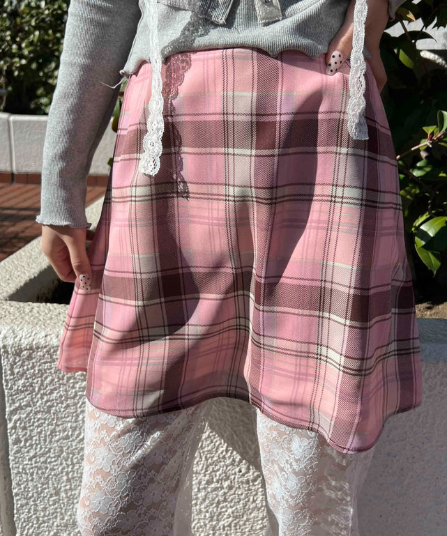 ピンク モデル：160㎝ F着用