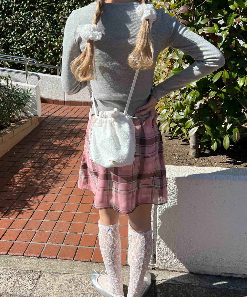 ピンク モデル：160㎝ F着用