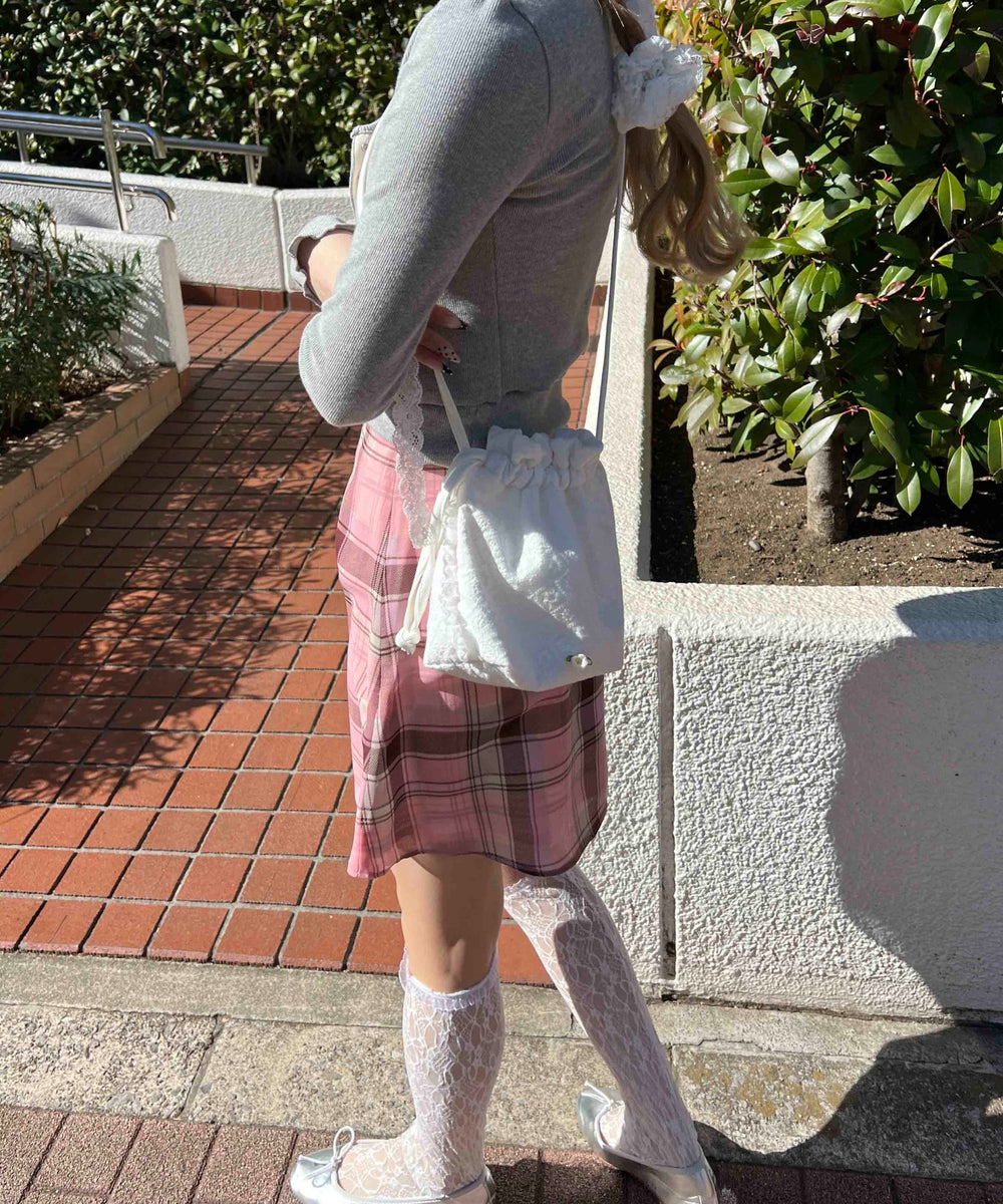 ピンク モデル：160㎝ F着用