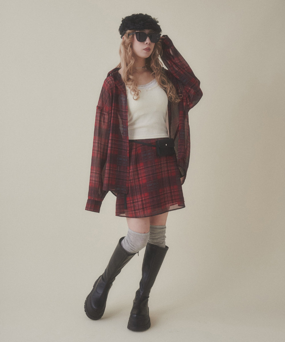 レッド モデル：160㎝ F着用