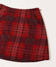 シアーチェックミニスカート