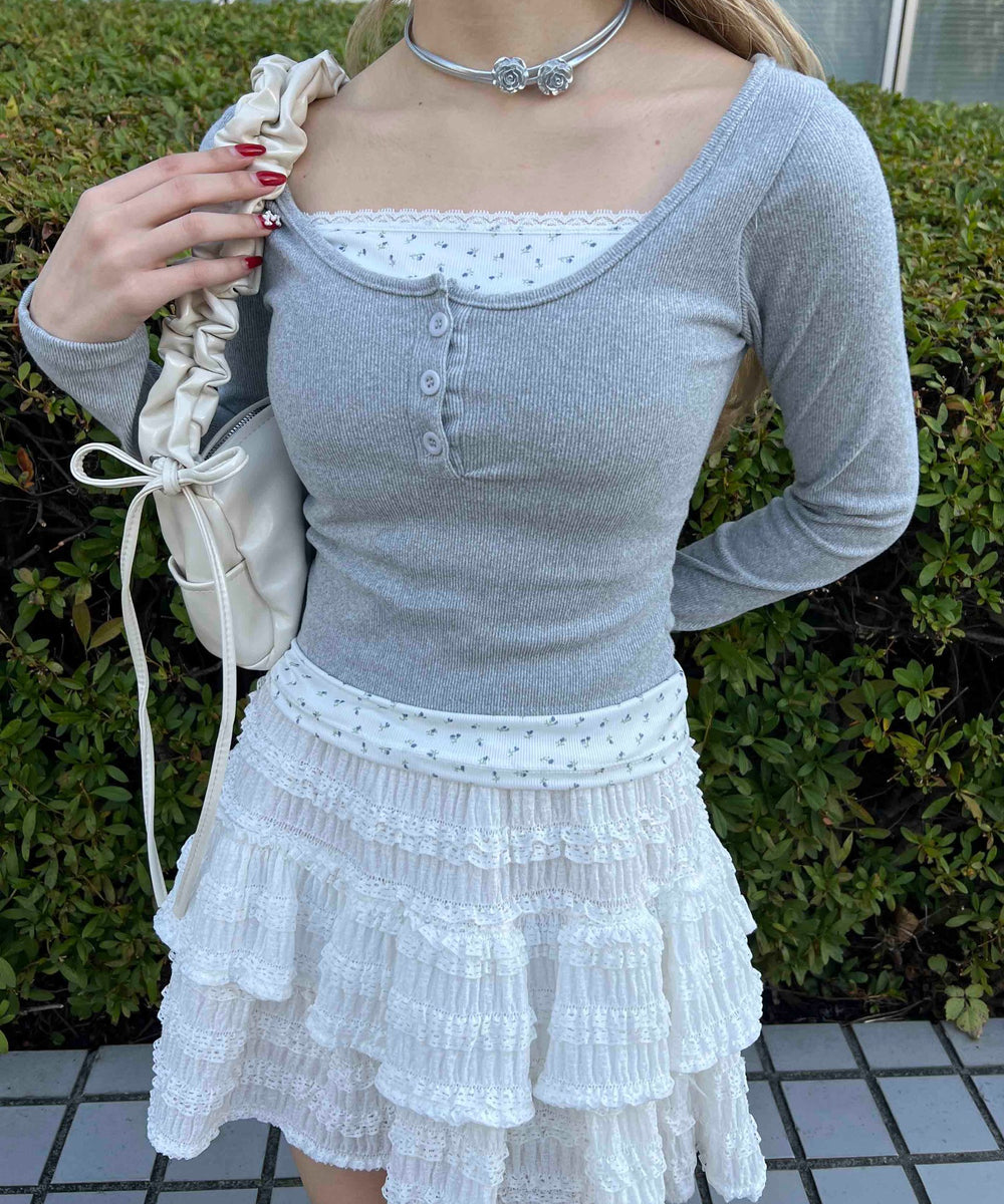 グレー モデル：160㎝ F着用